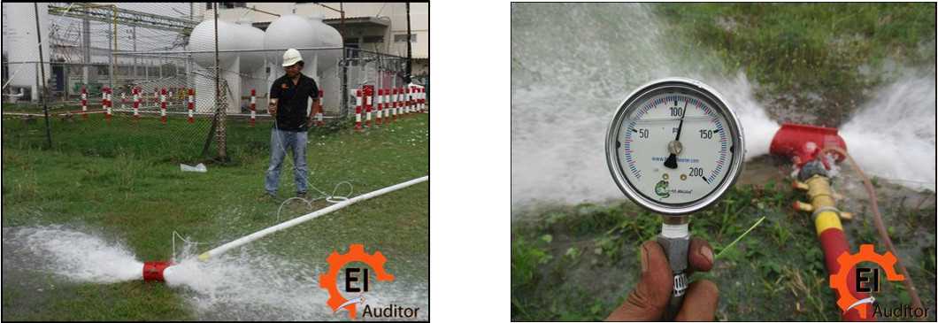 flow testing fire hydrants		