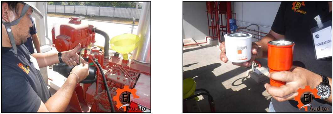 เปลี่ยนกรองน้ำมันเชื้อเพลิง