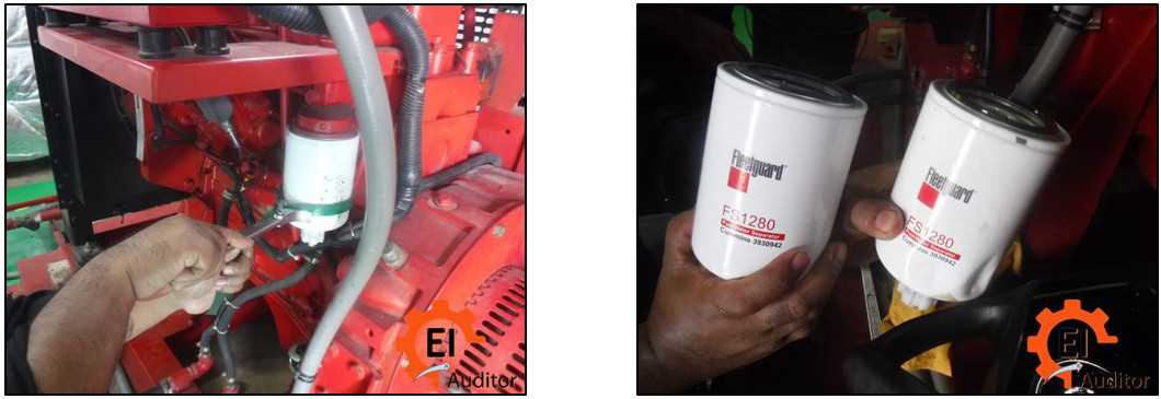 เปลี่ยนกรองน้ำมันเชื้อเพลิง