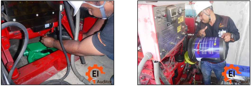 เปลี่ยนถ่ายน้ำมันเครื่อง