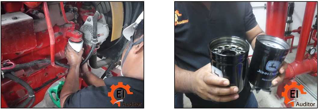 เปลี่ยนกรองน้ำมันเครื่อง