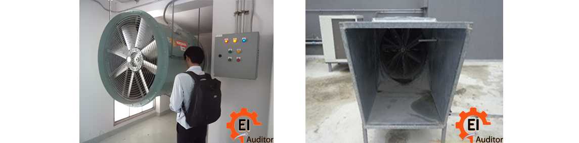 ตรวจสอบระบบระบายควันและควบคุมการแพร่กระจายควัน