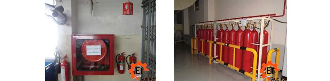 ตรวจสอบระบบการติดตั้งอุปกรณ์ดับเพลิง