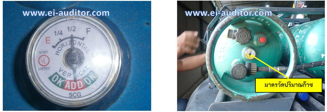 ตรวจสอบมาตรวัด lpg