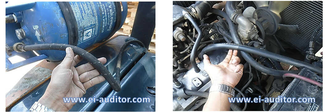 ตรวจสอบสายอ่อนนำก๊าซ