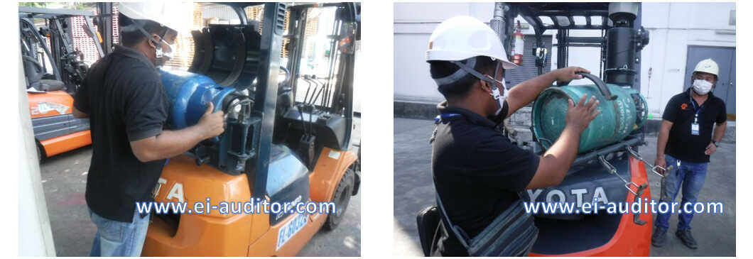 ตรวจสอบติดตั้งถัง lpg